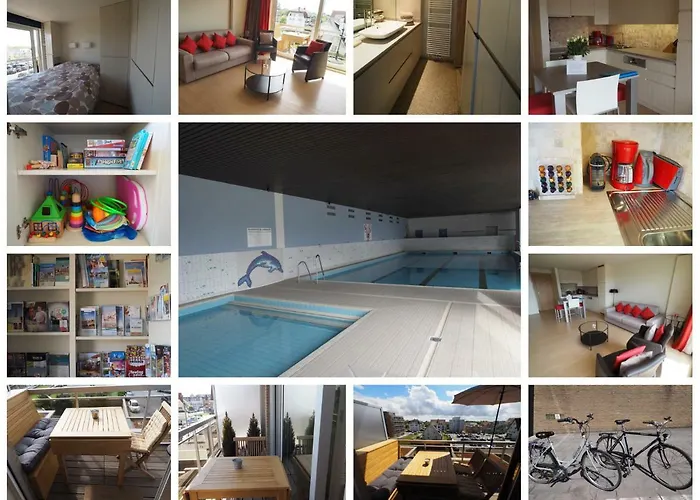 Appartement Sur La Digue - De Haan - Le Coq - Silver Beach D2 Lägenhet